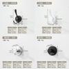 Modern Minimalist Stainless Steel Suction Cup Hook For Bathroom Wall Decor
