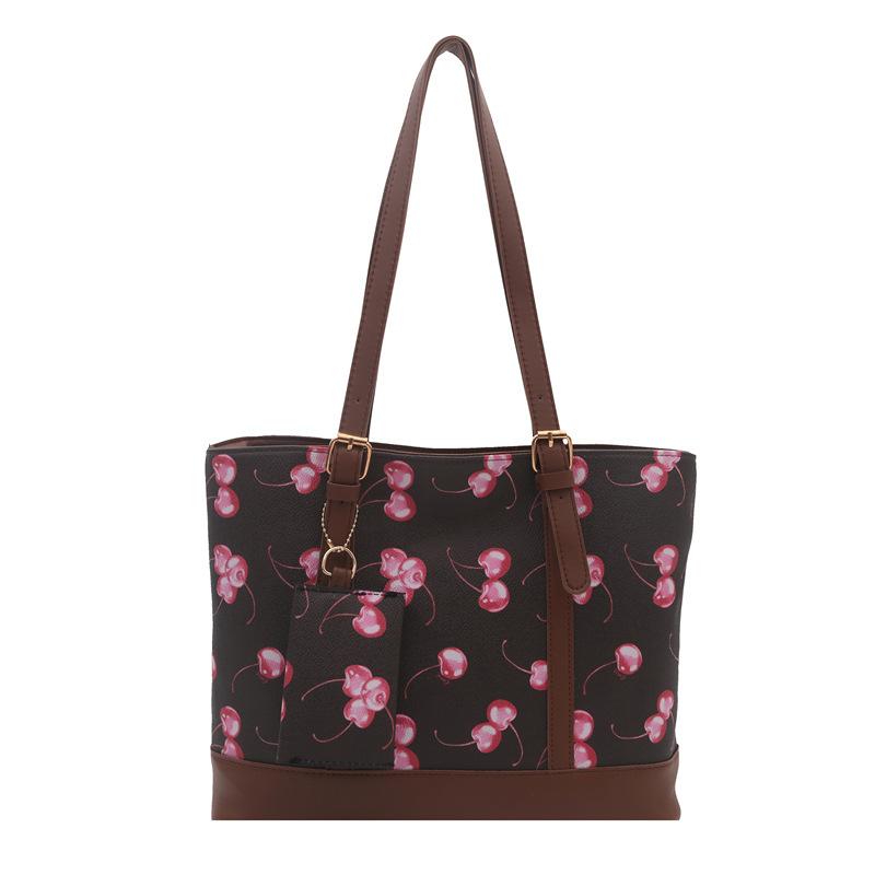 European and American fashion three-piece women's bag new simple and versatile travel one-shoulder crossbody handbag lightweight tote bag