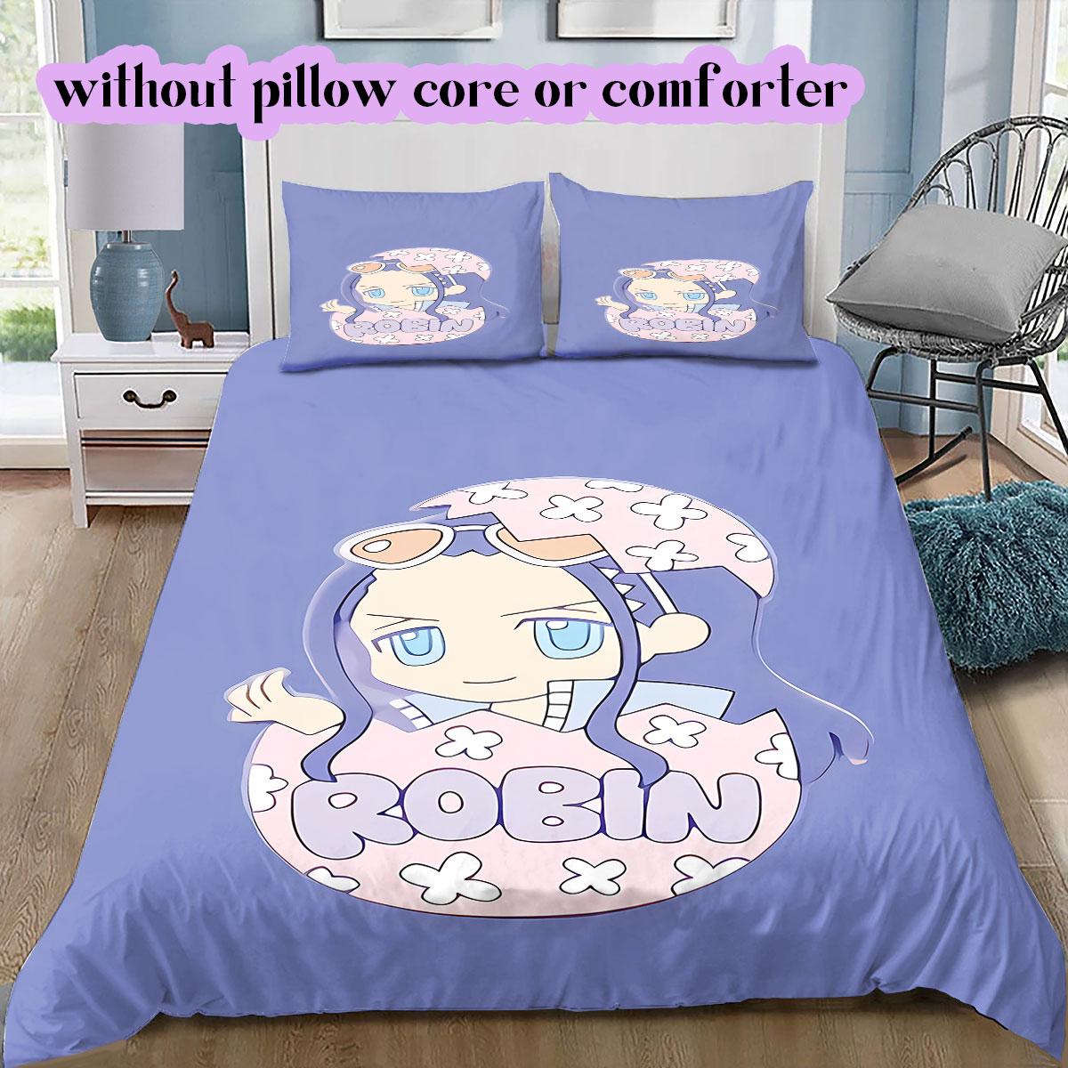 OnePiece Character Soft and Comfortable Duvet Cover, Children s Bedding Set Gift, Extra Large Size, Various Sizes Available 135x200cm