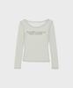Alkialka Sheer Long Sleeve (Light Gray)