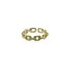 Fashion Ladies Finger Ring Chain Shape Accessory Everyday Wear Adjustable Gift