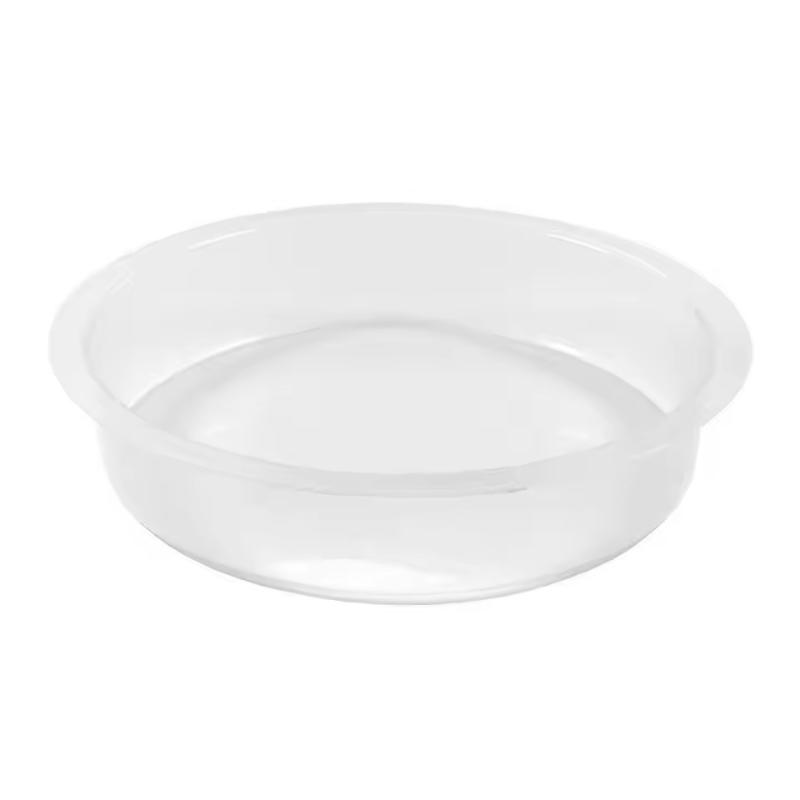 Bird Feed Bowl Transparent Circular Bird Feeder Imple Bird Comfortable Supplies Eating Environment And Able Provide