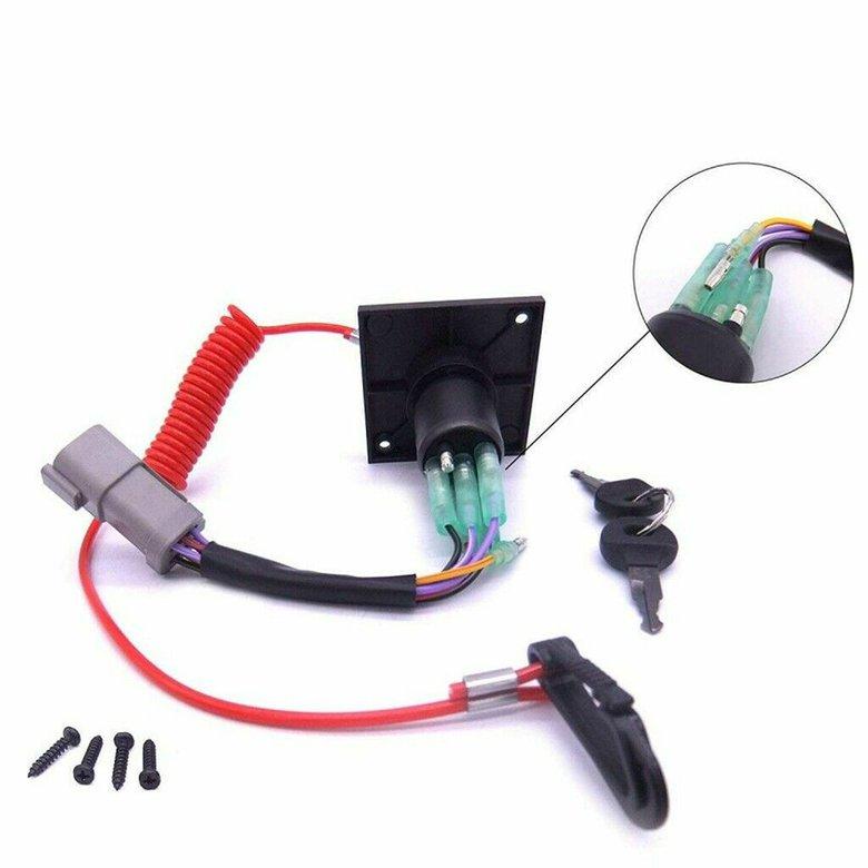 Buy ABC Outboard Engine Ignition Starter Cutoff Switch 176408 For BRP