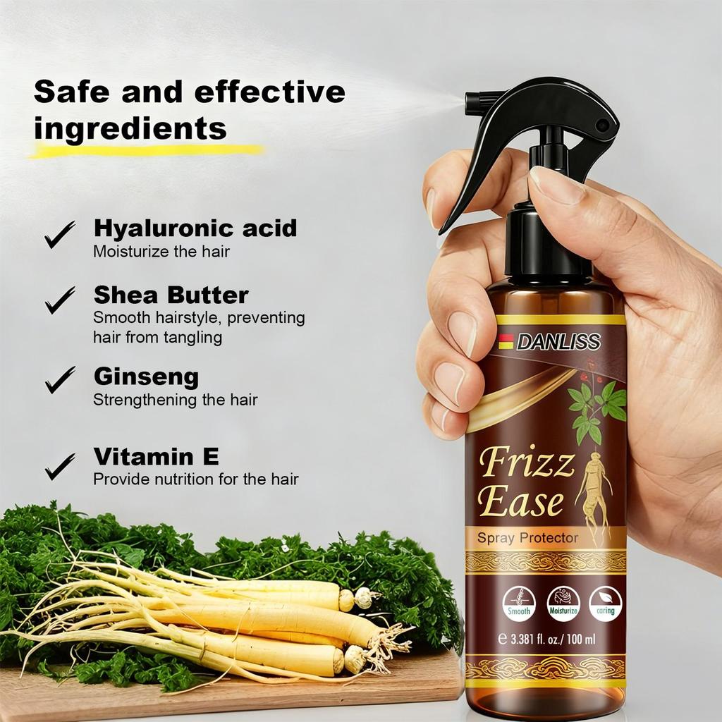 Hair Spray-Strengthening Hair And Making Hair Smooth And Silky-Water Locking And Moisturizing-Suitable For All Hair Types, 100ml