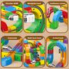 Children Magic Track Train Fun Electric Assembled Building Blocks Magnetic Rail Car Diy Educational Toy For Kid Christmas Gifts