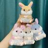 Hamster Rabbit Plush Keyring Bunny Plush Keyring Rabbit Plush Keychain Animal Stuffed Toys