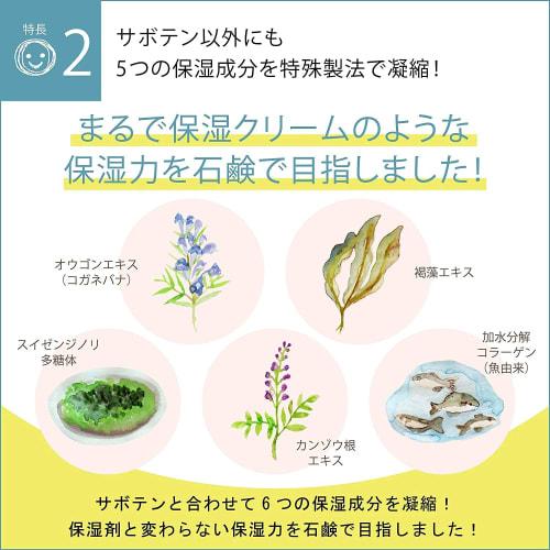 Nico Soap (Set of 2) Nico Soap Foaming, Additive-Free Body Soap, Moisturizing Baby Soap