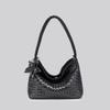 Summer 2026 Woven Texture Shoulder Bag: Large Capacity, Daily Commute Essential, Versatile Fashion for Mother and Daughter