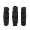 3Pcs Waterproof Cable Connector 4 Pin Straight Through IP68 Waterproof Connector for Fountains LED Outdoor Light