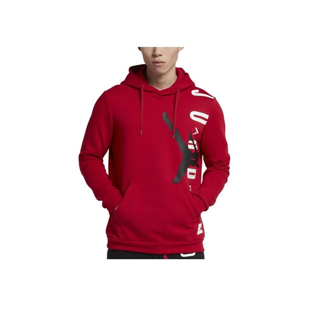 Jordan Jumpman Air Pullover Hoodie Gym Red Casual Sweatshirt for Men CZ1678-687