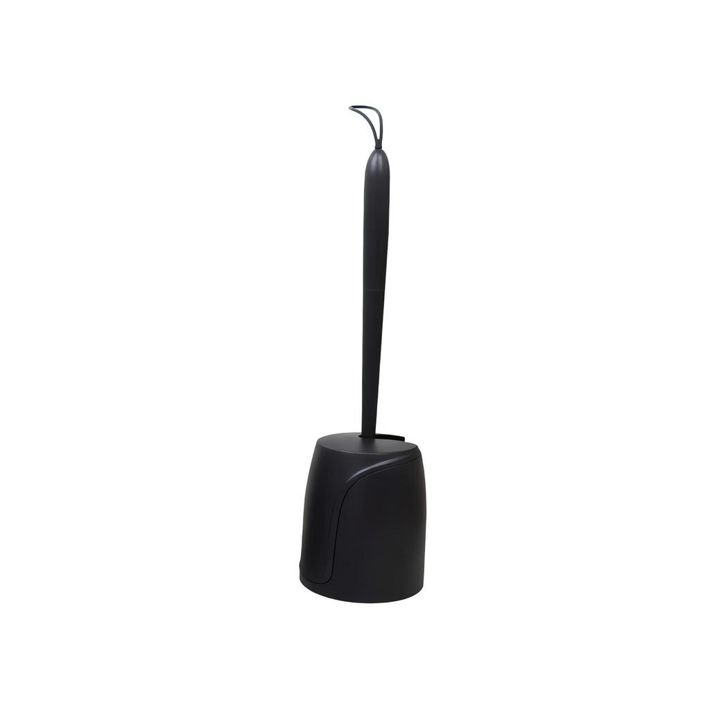 Long Handle Toilet Brush Set with Grip Handle Plastic Handle TPR for Grout Scrubbing and Bathroom Cleaning