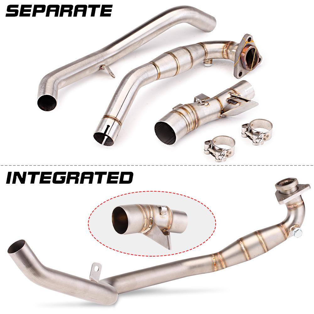 X-ADV750 Compatible Modified Exhaust Pipe & Front Pipe for 2017-2021 Models