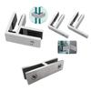 Satin Finish Glass Clamp Clip Stainless Steel Stainless Steel Glass Clamp  For Swimming Pool Fence