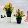 Faux Orchid Small Plant Plastics Potted Plant Window Dressing For Decor Hotel