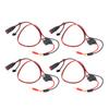4PCS Wire Harness Fit for NOCO Battery Charger Support for X Connect GC002 M6 1 4 Inch XL Eyelet Terminal Connector