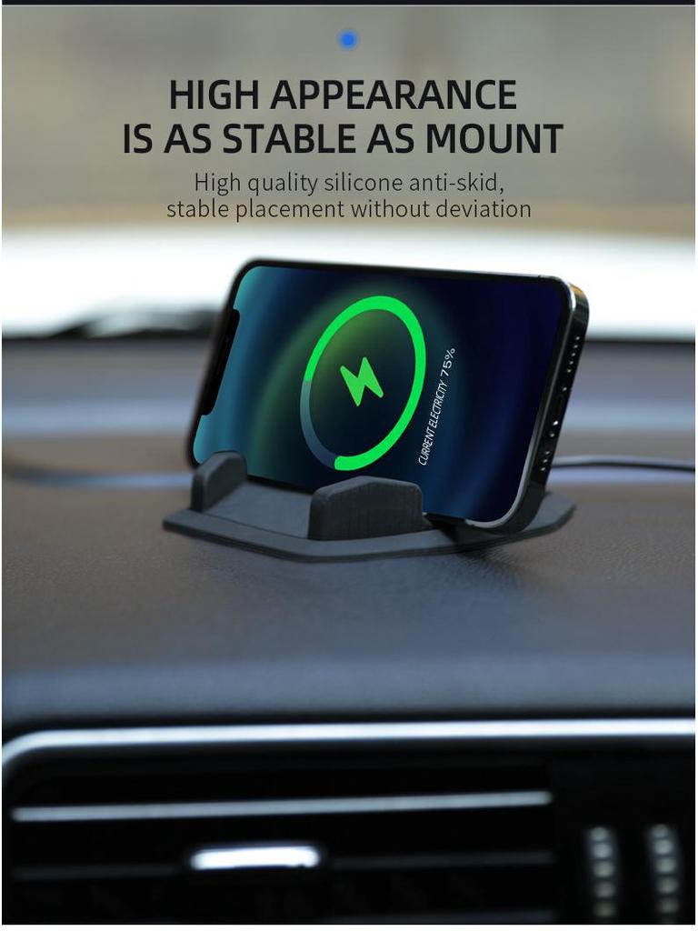 Magnetic Wireless Car Charger & Holder for Apple 13/12/14 - Fast Charging