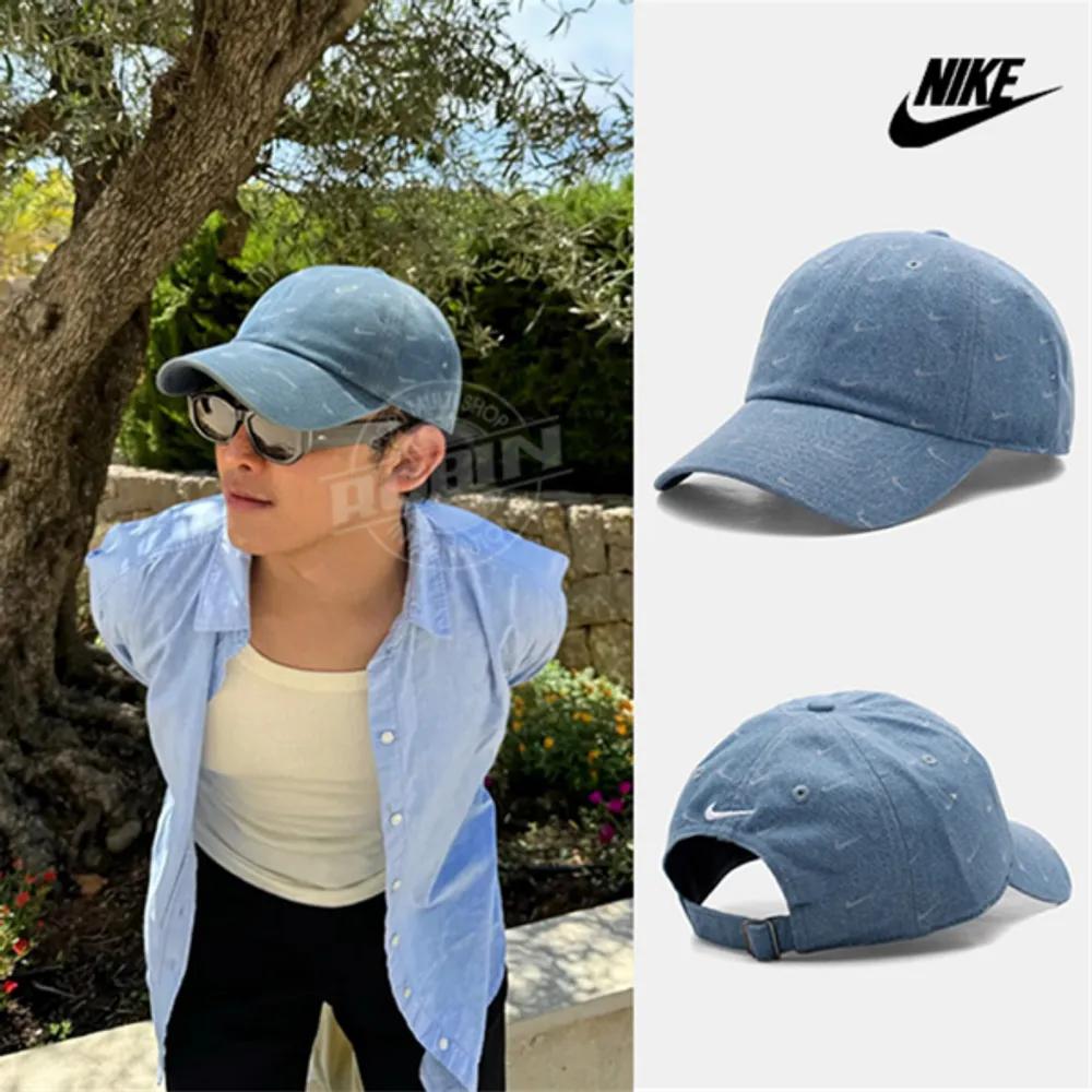Club Unstructure Denim Cap Unisex Ball Cap Denim Blue M/L (56~58cm)