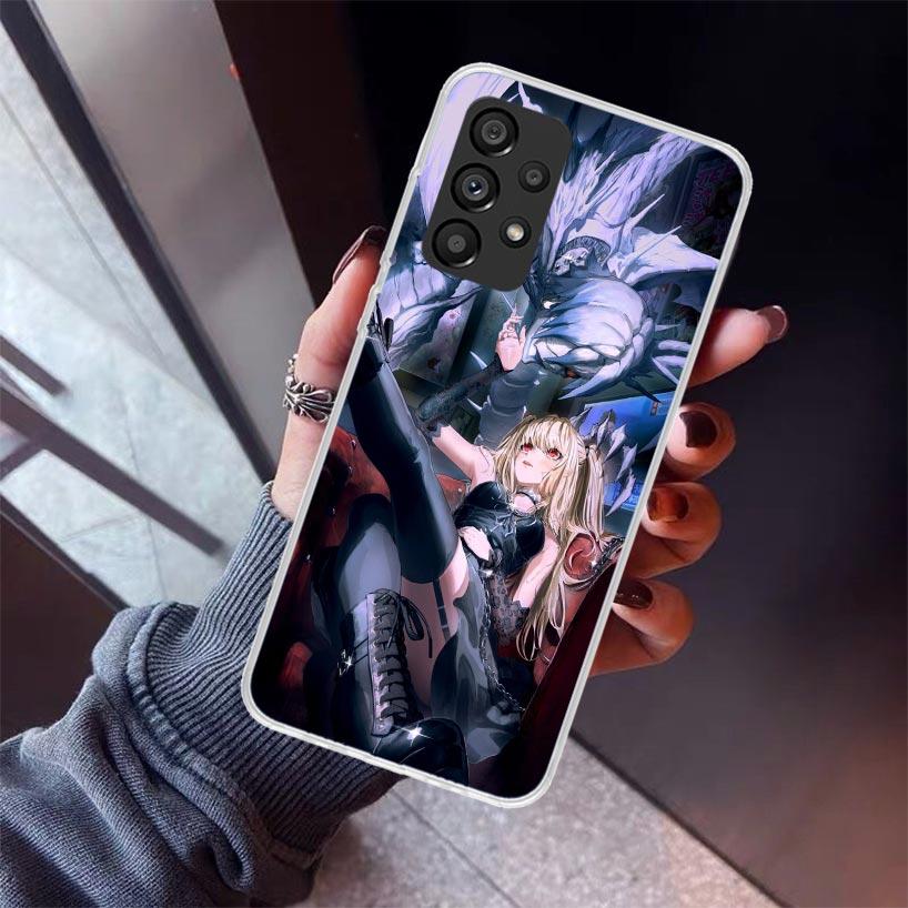 

N-Note D-Death MisaMisa Phone Case For Samsung Galaxy A17 A57 A37 A16 A26 A36 A56 A15 A25 A35 A55 A14 A13 A54 A53 A34 A24 A33 A2 Samsung A14