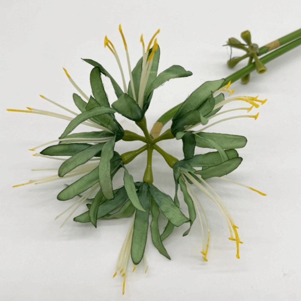 

Silk Material Artificial Higanbana Flower Plastic Handmade Craft Plastic Silk Flower 60cm Length Fake Flower Home Decoration зелёный