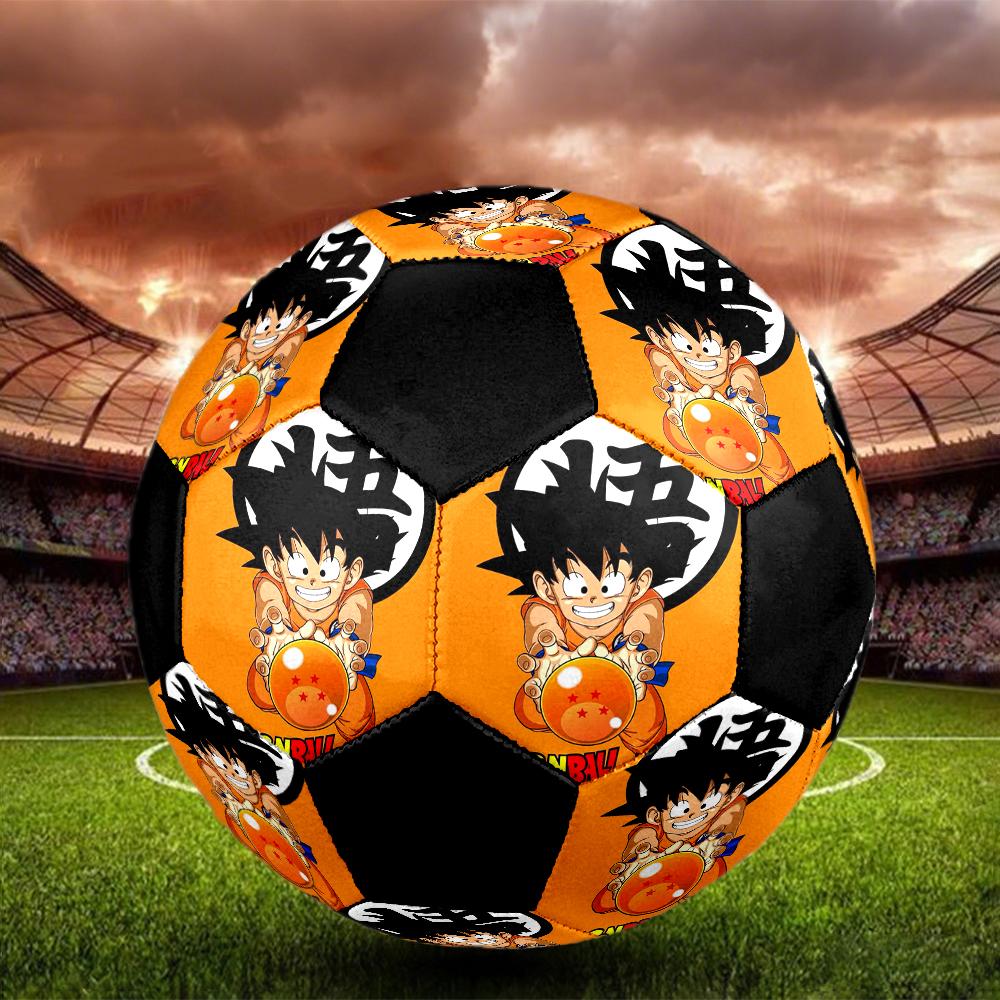 DRAGON BALL Indoor Soccer Ball Colorful Machine Stitched PVC Size 5 Team Training Competition Ready Durable High-Bounce Cool Sports Gift
