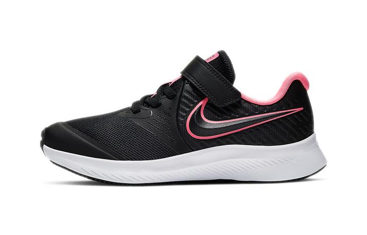 

Nike Star Runner 2 Cushioning Breathable Lightweight Cushioning Breathable Lightweight Low top Kids Running Shoes AT1801-002 28