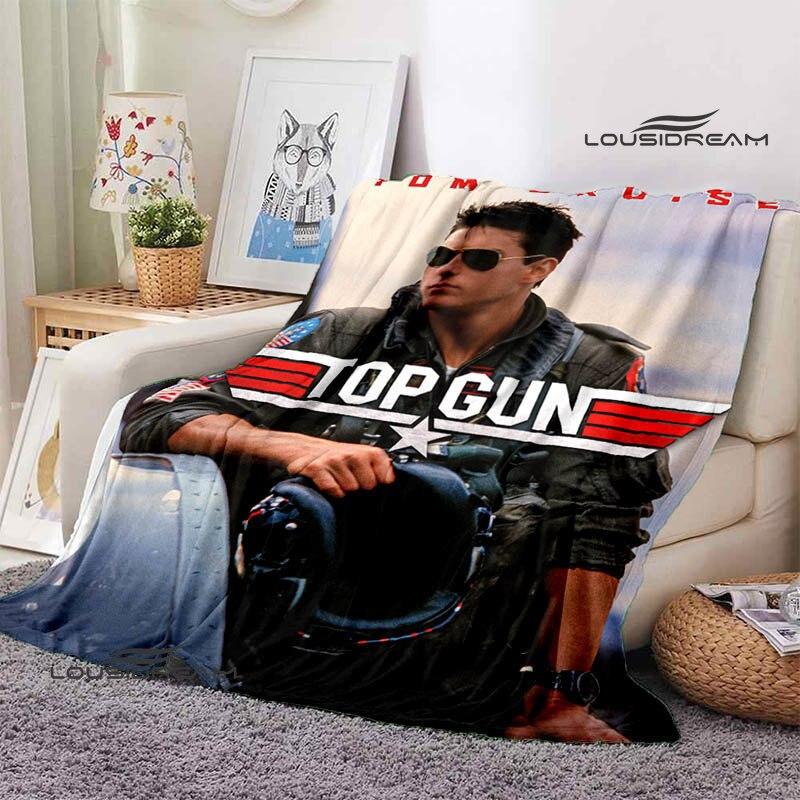 Classic Movie Top Gun Blanket Children's warm and beautiful blanket soft and comfortable blanket birthday gift