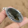 Natural Labradorite Birthday Wedding Handmade Pendant Jewelry Sterling Silver