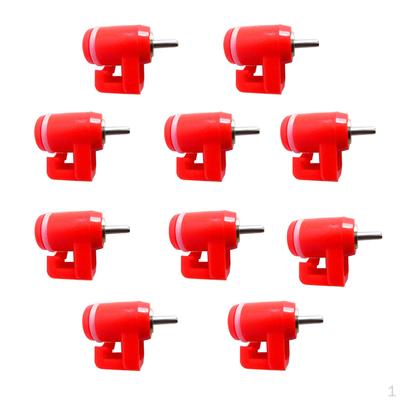 10Pcs Chicken Drinking Fountain -type Nozzle Separated Head