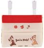 Skater Chip Dale 20 Disney Travel Pocket 11cm H X 14cm W X 3cm D & Pouch, (ODKP1)