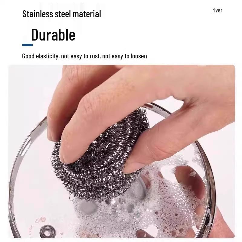 Edelstahl Küchenreinigungsball - Spülbürste & Schmutzradierer Werkzeug