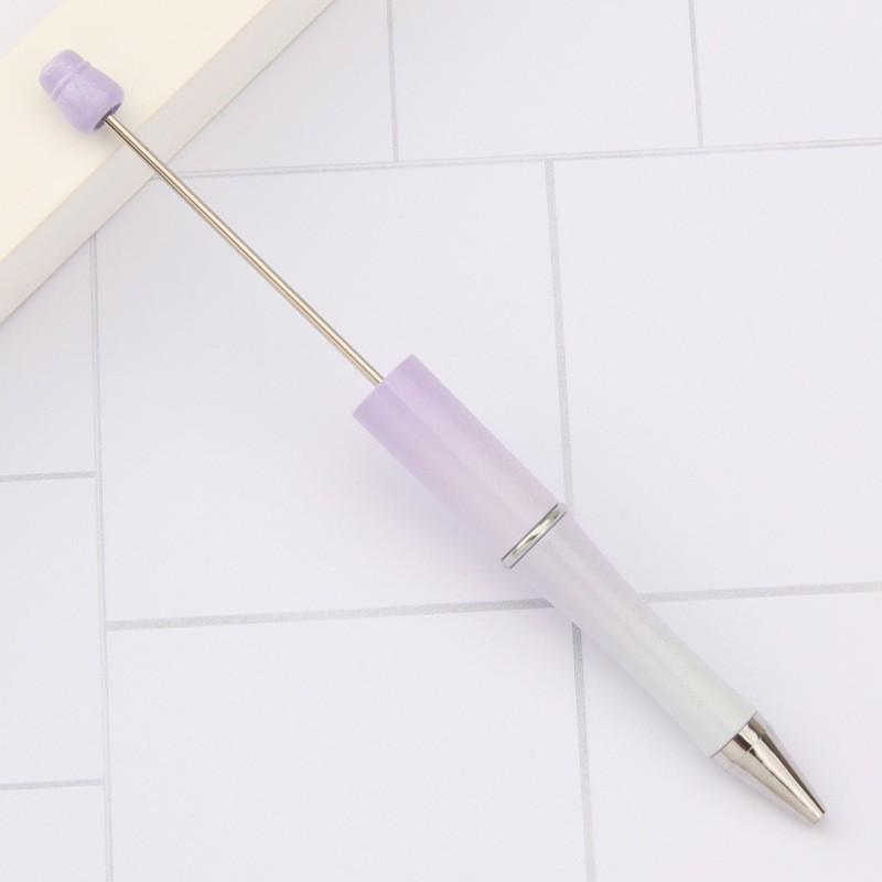 Creative UV Multi-Color Gradient Plastic Bead Pen - 130 Colors Available