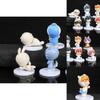 8 Pieces Pvc Anime Figure Set Featuring Unique Characters From Popular Series Perfect For Collectors