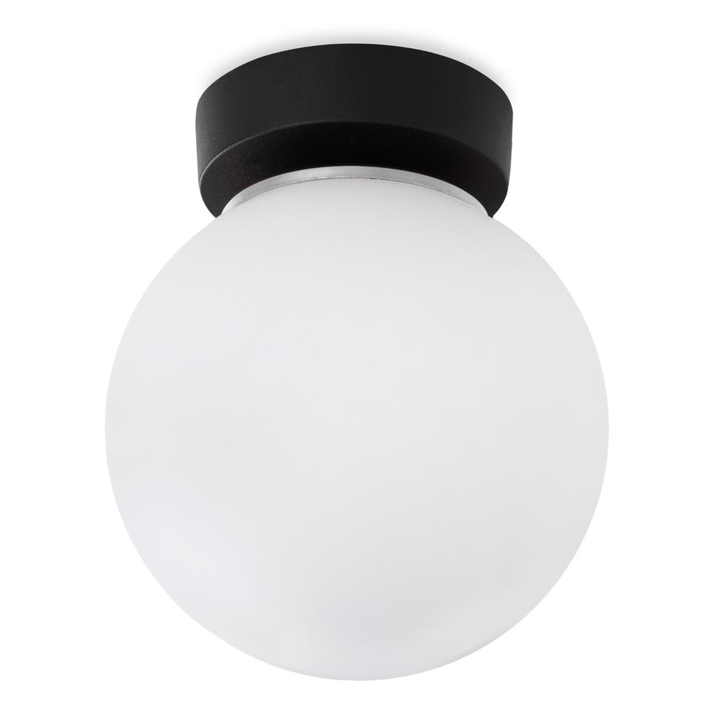 ALTA WHITE CEILING LAMP, 1-FLAT CHROME E14