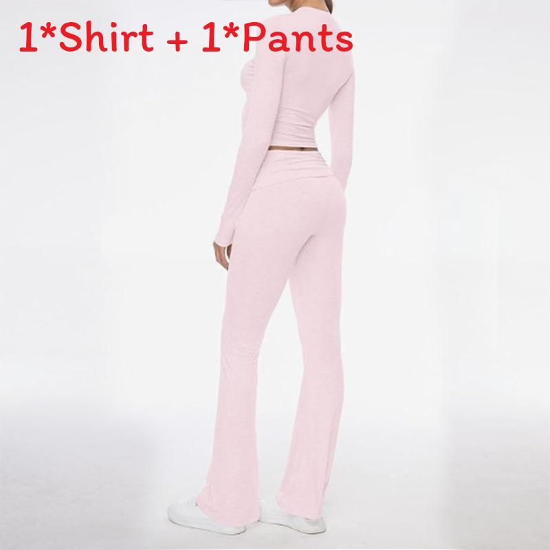 Womens Casual Suit With Polyester Spandex For Summer Comfortable Lounge Wear
