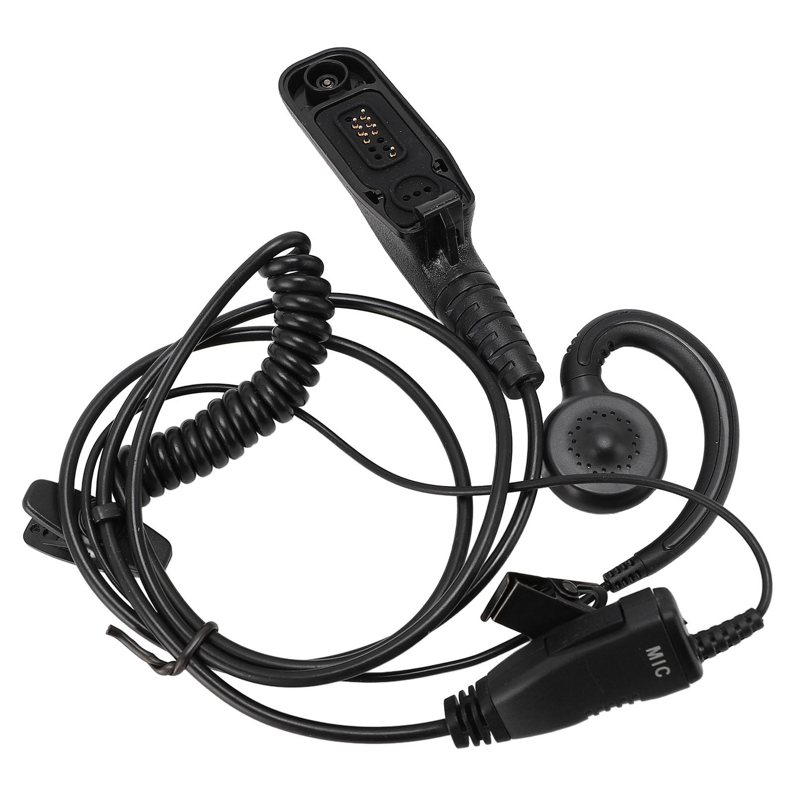 

2шт гарнитура с мягким креплением G-образной формы с микрофоном для APX4000 APX6000 APX7000 APX8000