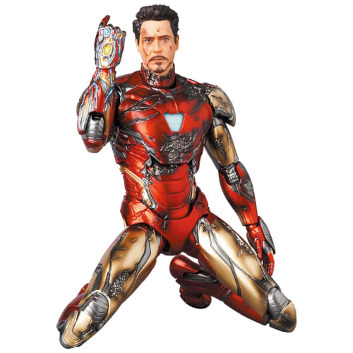 

MAFEX No. 195 IRON MAN MARK 85 (BATTLE DAMAGE Ver.) Non-scale painted action figure, approximately 160mm tall