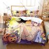 Cool Adorable Gothic Cute Mummy Girls Anime Character Bedding Set 1 Duvet Cover + 2 Pillowcases HD Digital Print Bed Linen