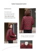 2025 New Lightweight Autumn/Winter Quilted Jacket for Petite Middle-Aged and Elderly Women, Warm Cotton Coat for Ages 40-50.