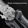Professional Electrician Wire Stripper Crimping Tool Efficient Function Pliers Ergonomic Handle Carbon Steel Build For Home Workshop Use