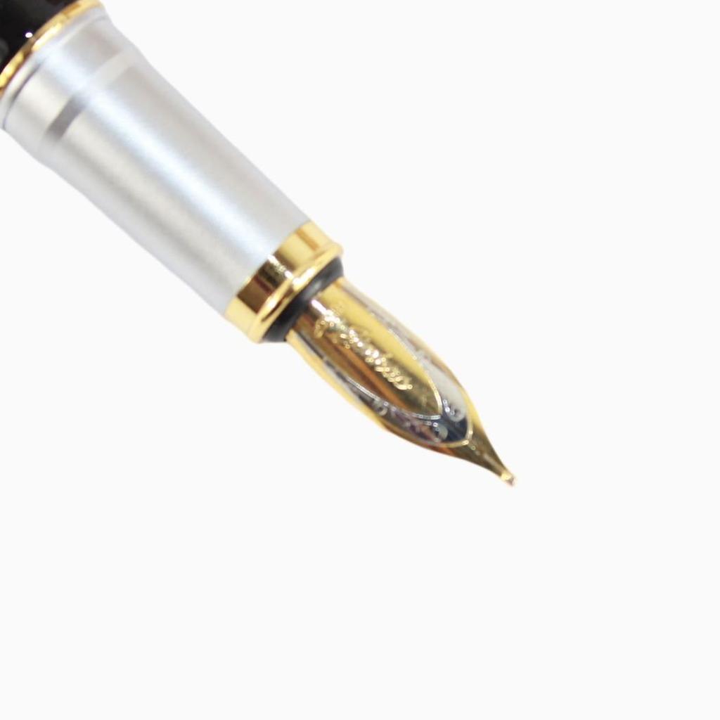 Gullor Advanced Fountain Pen Jinhao 9009 Medium Nib Black and Golden