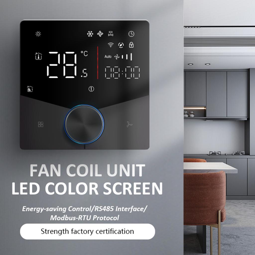 WiFi Air Conditioner Thermostat 5+2 Days 6 Periods Programmable Central Air Conditioning Temperature Controller