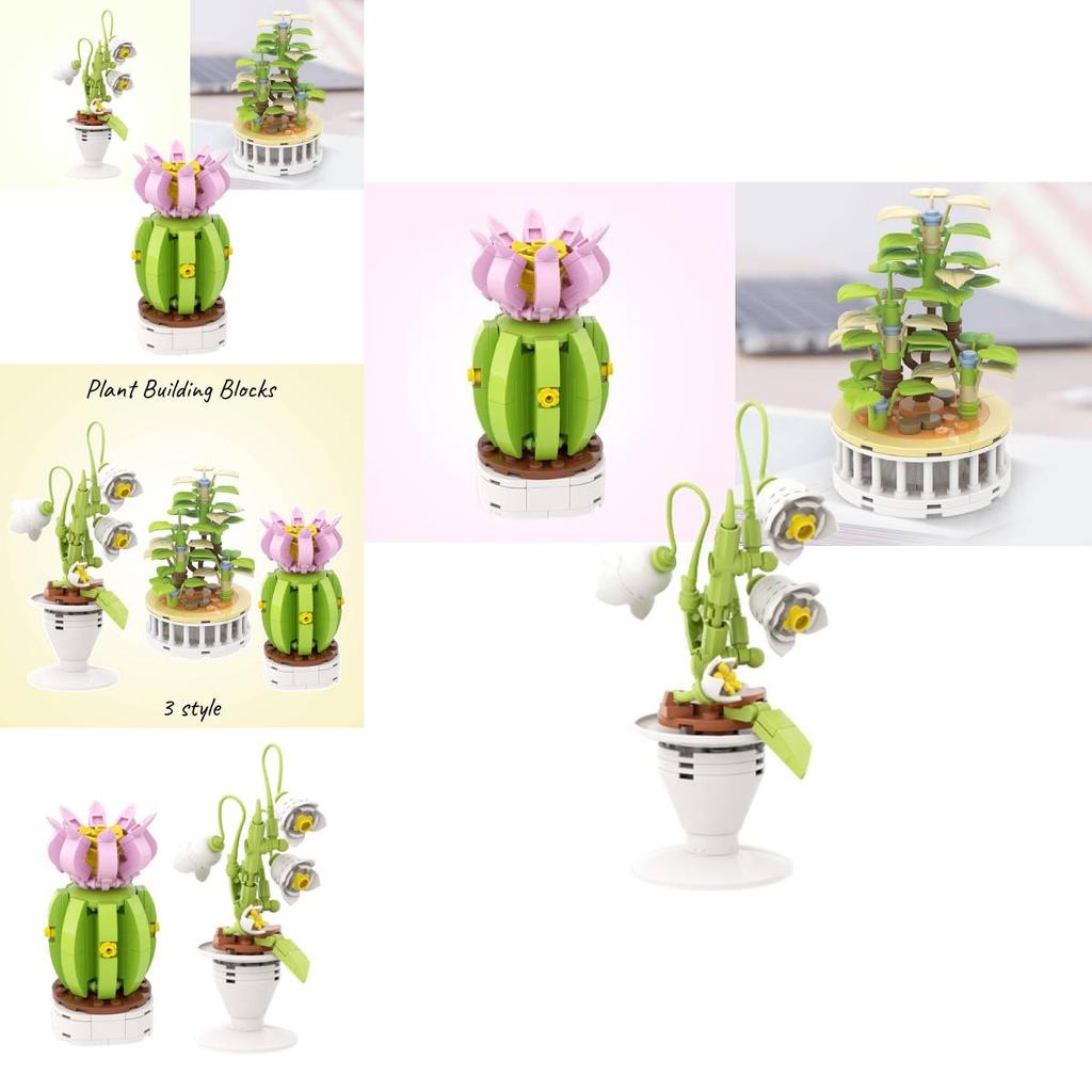 Cogo Lovely Flower Pot Diy Set