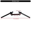 Universal Aluminum Detachable Motorcycle Handlebar Suitable for Personalizing Riding Position & Comfort Better Handling