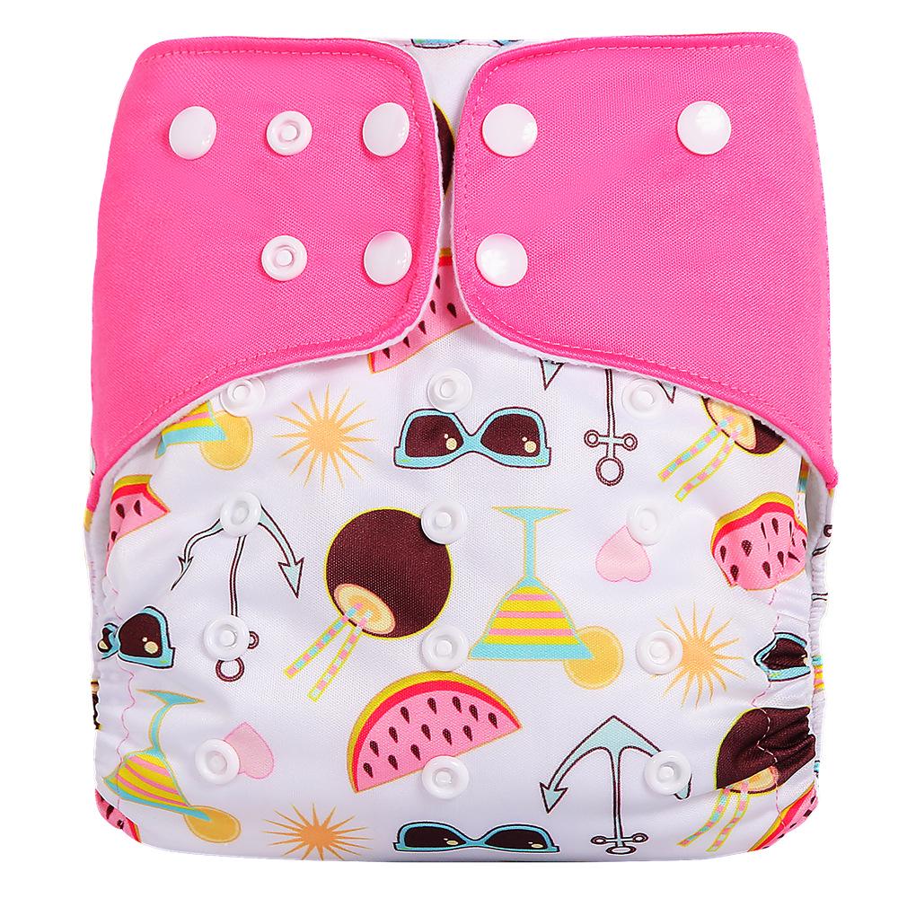 Babyshow Unisex Printed Washable Cloth Diapers & Training Pants for Summer