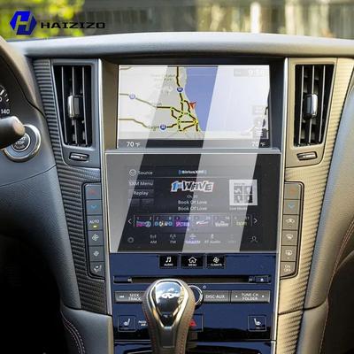 For INFINITI Q60 Q60S 2015-2025 Tempered Glass Car Navigation Screen Protector Film Dashboard Monitor Screen Protective Film