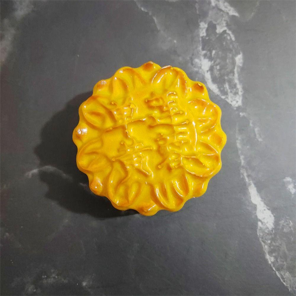 Moale Fals Moon Tort Pătrat/Round Moon Cake Mod Simulare Creativă Tort Lună pentru acasă