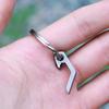 Bottle Opener Keychain with Slot Screwdriver for Titanium Mini Beer Can Opener Portable for Key Chain Bottle Opener Comp