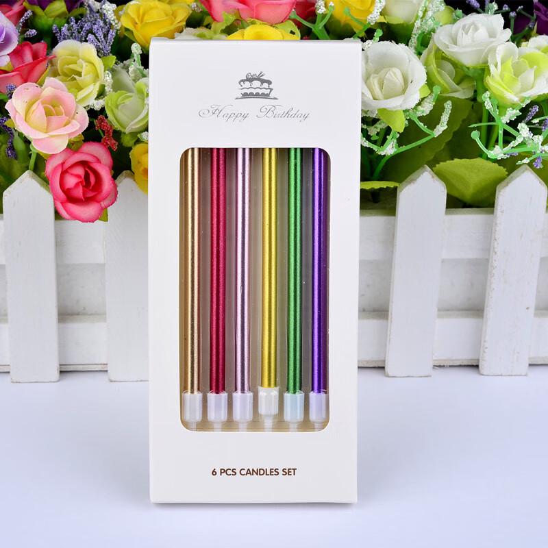 Changbaosen Birthday Cake Pencil Candles