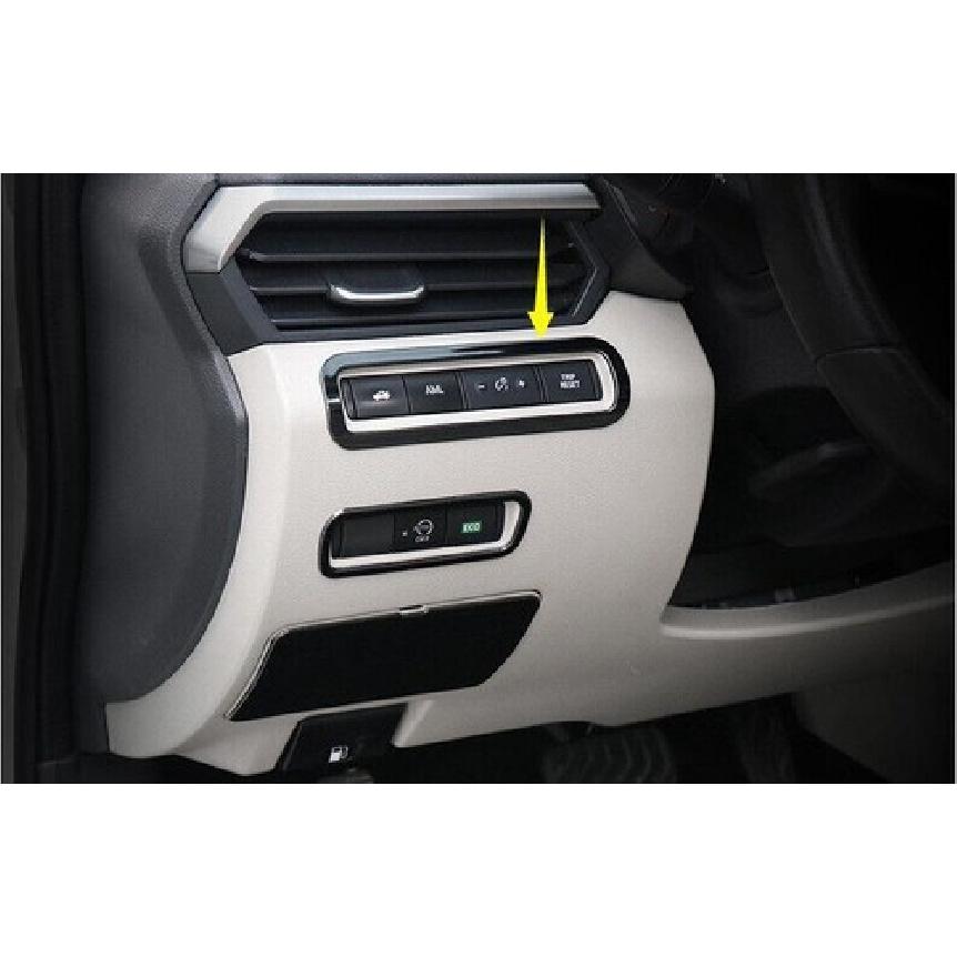 For Nissan Altima - Black Titanium Front Tail Box Switch Cover Trim 1pcs