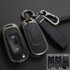 Zinklegierung Leder Auto Schlüsselanhänger Hülle Für Opel Vauxhall Astra K Corsa E Turbo Hülle Für Buick Verano Encore Gx Gl6 - Schlüssel
